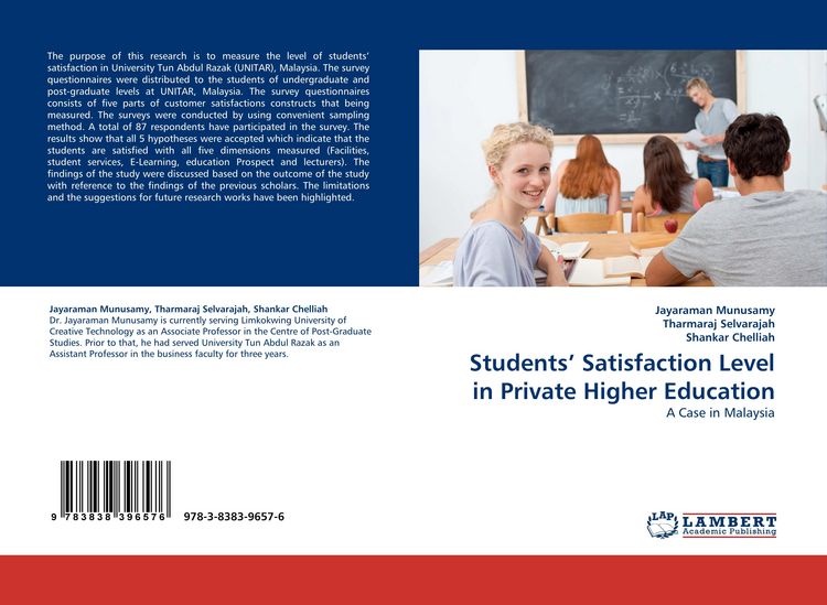 Produktbild: Students' Satisfaction Level in Private Higher Education
