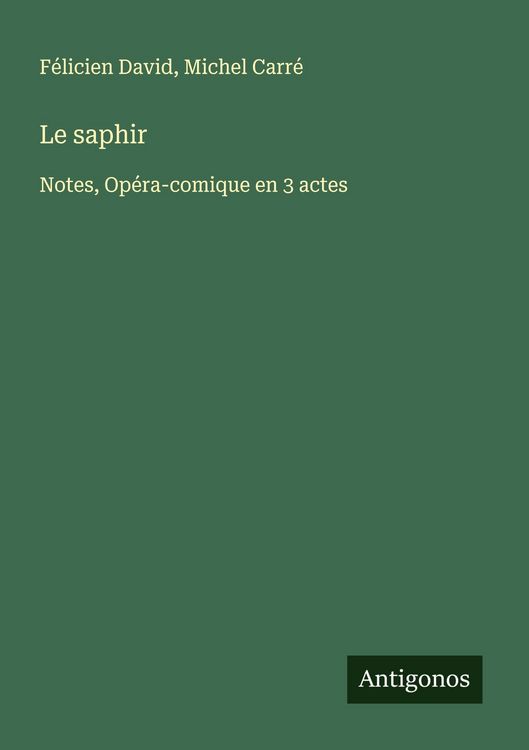 Produktbild: Le saphir