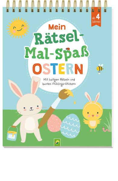 Produktbild: Mein R&auml;tsel-Mal-Spa&szlig; Ostern | F&uuml;r Kinder ab 4 Jahren