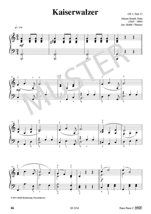 Produktbild: Piano Piano 2 mittelschwer + 4 CDs