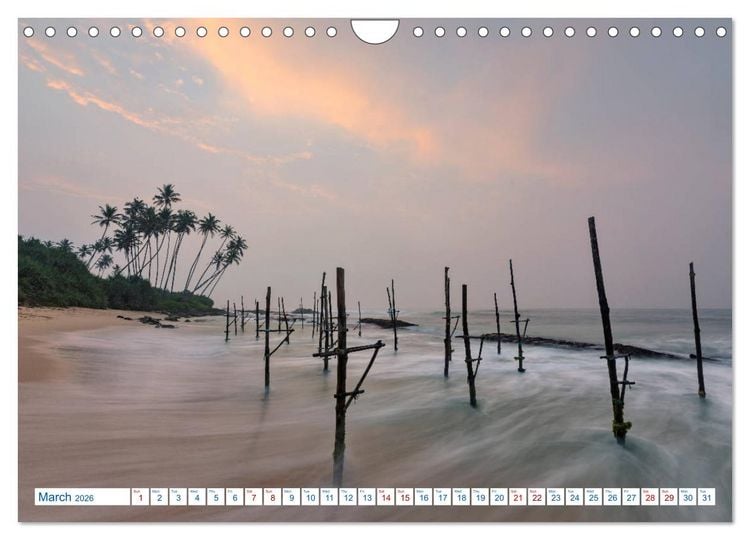 Produktbild: Sri Lanka (Wall Calendar 2026 DIN A4 landscape), CALVENDO 12 Month Wall Calendar