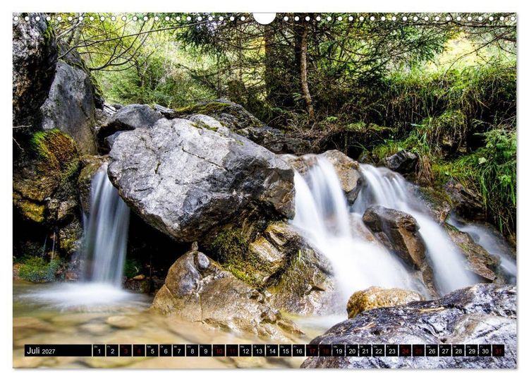 Produktbild: Wundersch&ouml;nes Lechtal (Wandkalender 2027 DIN A3 quer), CALVENDO Monatskalender