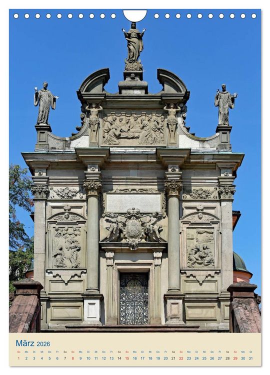 Produktbild: RASTATT (Wandkalender 2026 DIN A4 hoch), CALVENDO Monatskalender