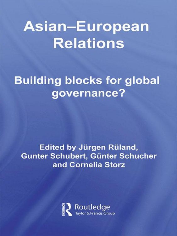 Produktbild: Asian-European Relations