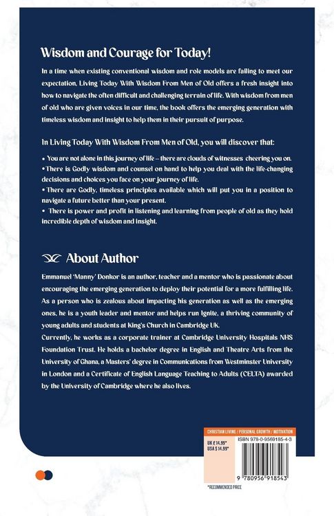 Produktbild: Living Today With Wisdom from Men of Old