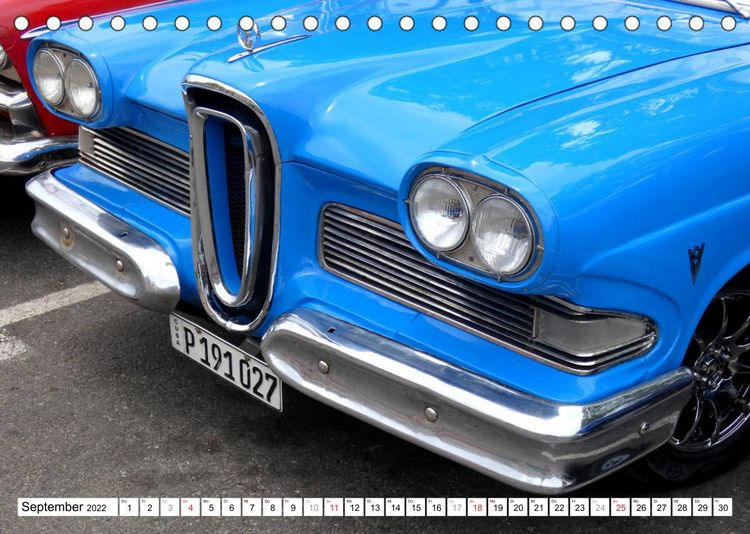 Produktbild: Auto-Legenden EDSEL (Tischkalender 2022 DIN A5 quer)