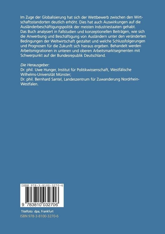 Produktbild: Migration im Wettbewerbsstaat