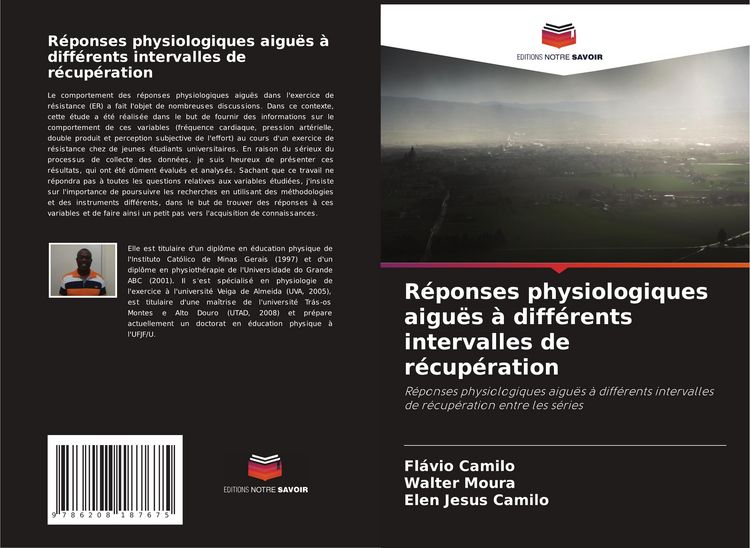 Produktbild: R&eacute;ponses physiologiques aigu&euml;s &agrave; diff&eacute;rents intervalles de r&eacute;cup&eacute;ration