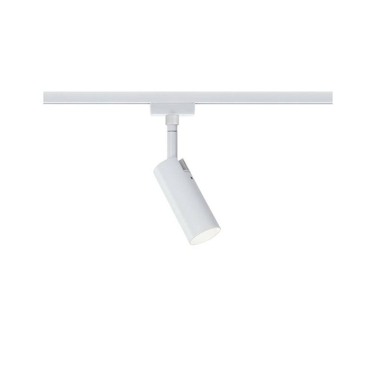 Produktbild: Paulmann Tubo Hochvolt-Schienensystem-Leuchte URail LED fest eingebaut 5W LED Wei&szlig;