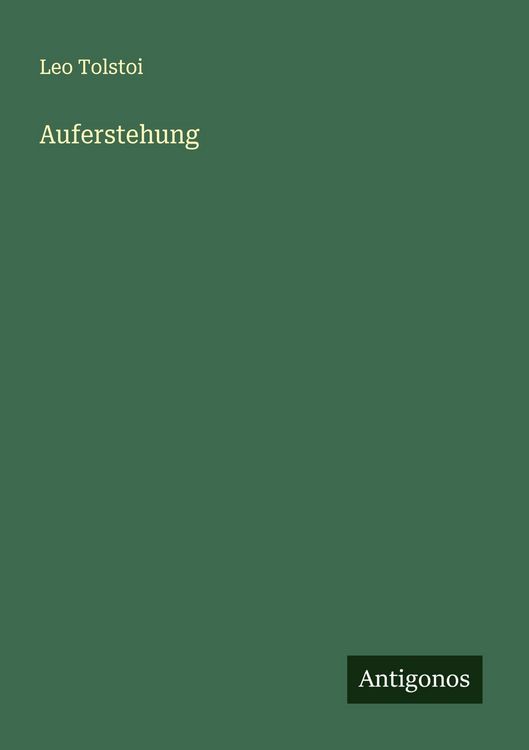 Produktbild: Auferstehung