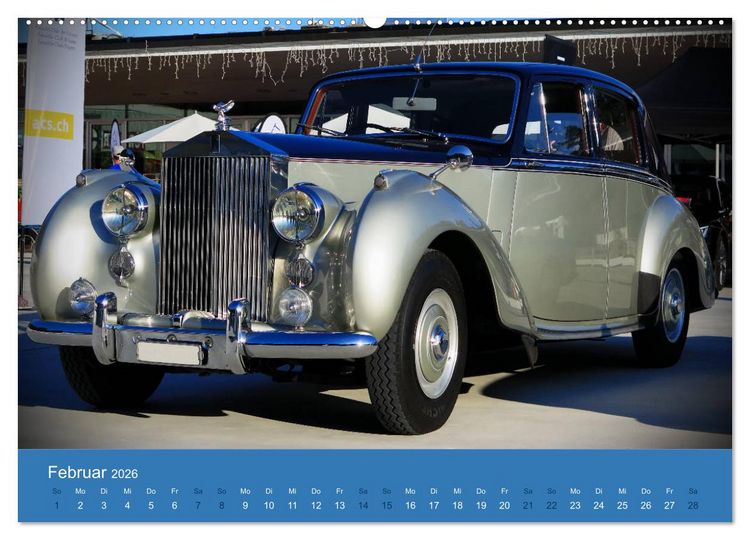 Produktbild: Rolls Royce Revival (hochwertiger Premium Wandkalender 2026 DIN A2 quer), Kunstdruck in Hochglanz