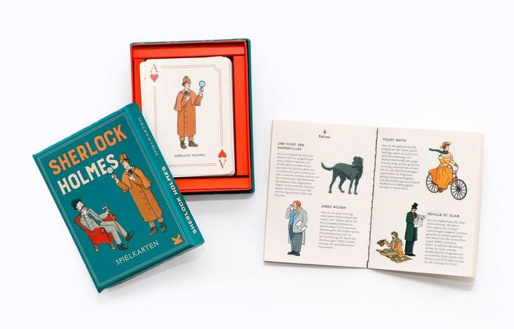 Produktbild: Sherlock Holmes Spielkarten