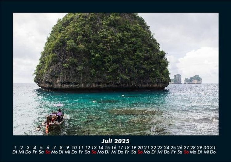 Produktbild: Urlaubsgef&uuml;hle 2025 Fotokalender DIN A5
