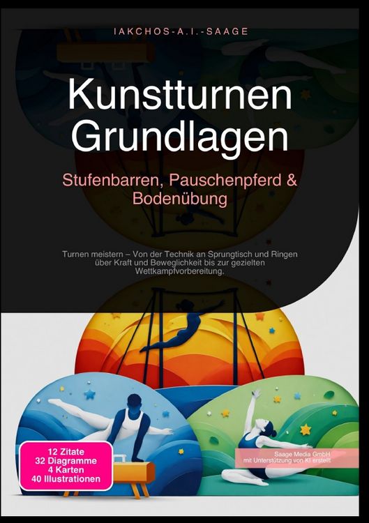 Produktbild: Kunstturnen Grundlagen: Stufenbarren, Pauschenpferd &amp; Boden&uuml;bung