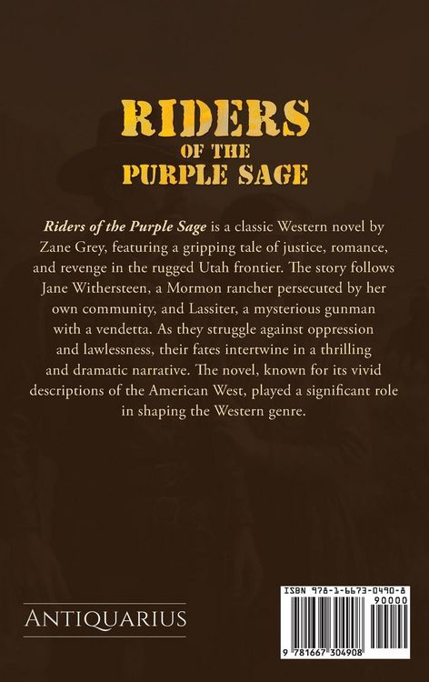 Produktbild: Riders of the Purple Sage