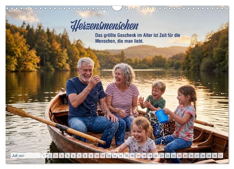 Produktbild: Rentnergl&uuml;ck (Wandkalender 2027 DIN A3 quer), CALVENDO Monatskalender