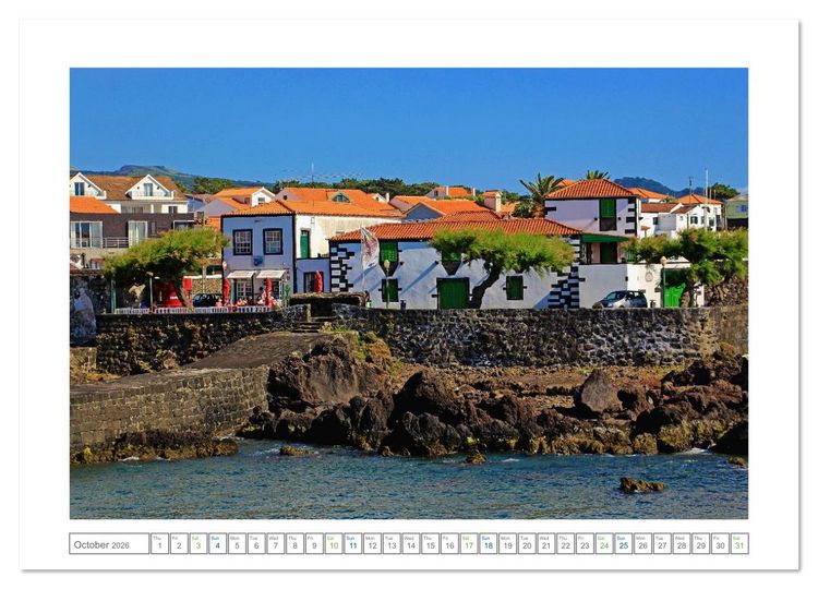 Produktbild: Archipelago of the Azores in the North Atlantic Ocean (Wall Calendar 2026 DIN A3 landscape), CALVENDO 12 Month Wall Calendar