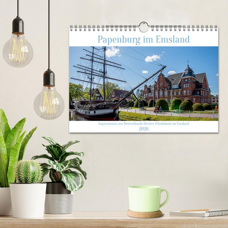 Produktbild: Papenburg im Emsland (Wandkalender 2026 DIN A4 quer), CALVENDO Monatskalender