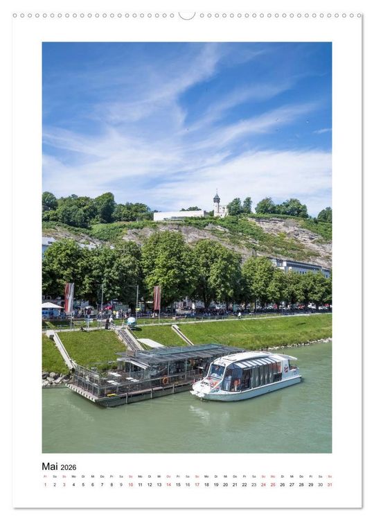 Produktbild: Wundersch&ouml;nes SALZBURG (Wandkalender 2026 DIN A2 hoch), CALVENDO Monatskalender