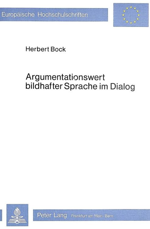 Produktbild: Argumentationswert bildhafter Sprache im Dialog