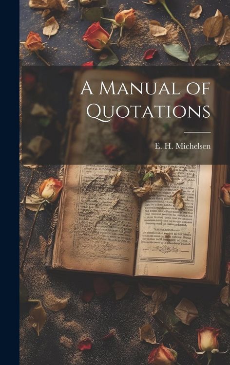 Produktbild: A Manual of Quotations