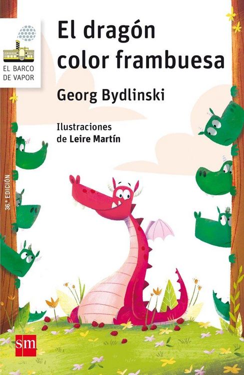 Produktbild: El drag&oacute;n color frambuesa