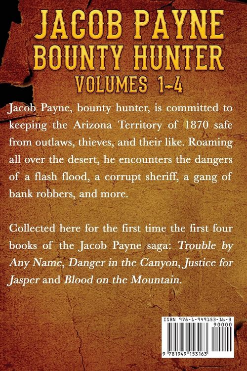 Produktbild: Jacob Payne, Bounty Hunter, Volumes 1 - 4 Large Print