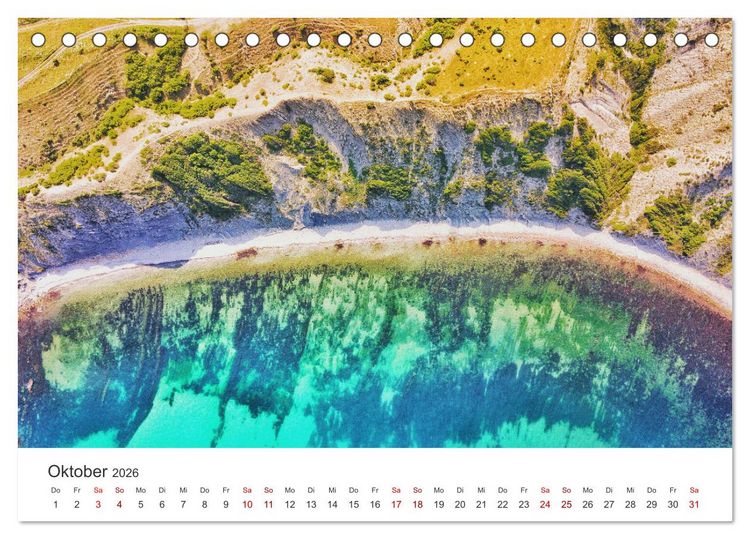 Produktbild: Bulgarien - Eine Reise zum Schwarzen Meer. (Tischkalender 2026 DIN A5 quer), CALVENDO Monatskalender