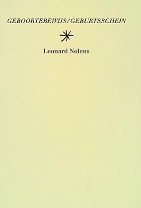 Produktbild: Geboortebewijs /Geburtsschein