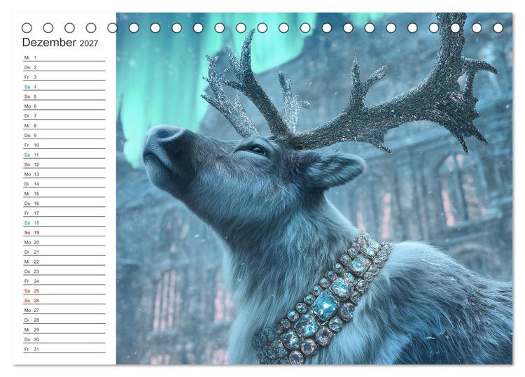Produktbild: Tierisch genial (Tischkalender 2027 DIN A5 quer), CALVENDO Monatskalender