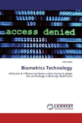 Produktbild: Iqbal, I: Biometrics Technology