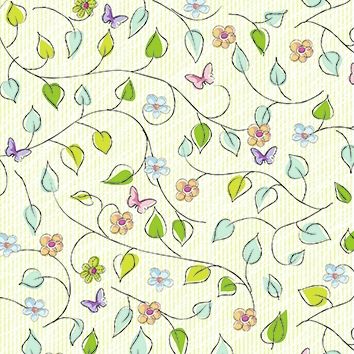 Produktbild: URSUS Faltbl&auml;tter Transparent "Magic Flowers"