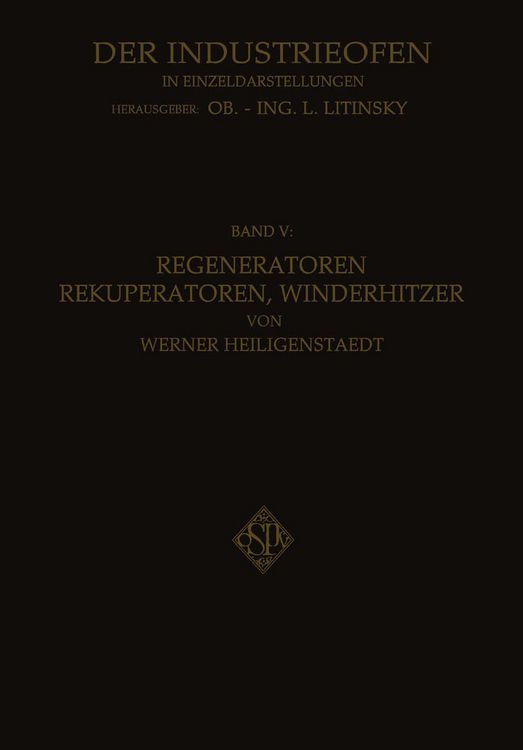 Produktbild: Regeneratoren Rekuperatoren, Winderhitzer