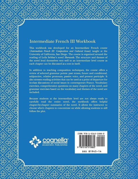 Produktbild: Intermediate French III Workbook
