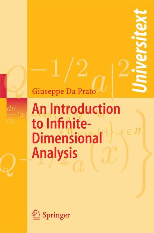 Produktbild: An Introduction to Infinite-Dimensional Analysis