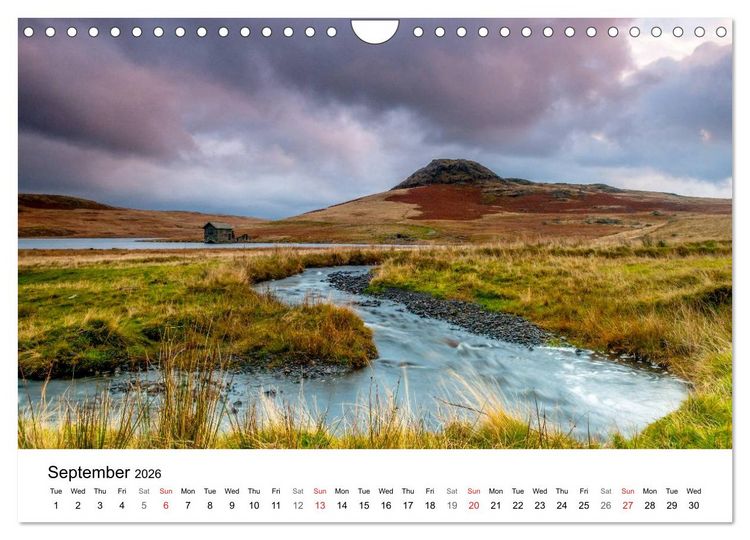 Produktbild: The Lake District 2026 Calendar (Wall Calendar 2026 DIN A4 landscape), CALVENDO 12 Month Wall Calendar