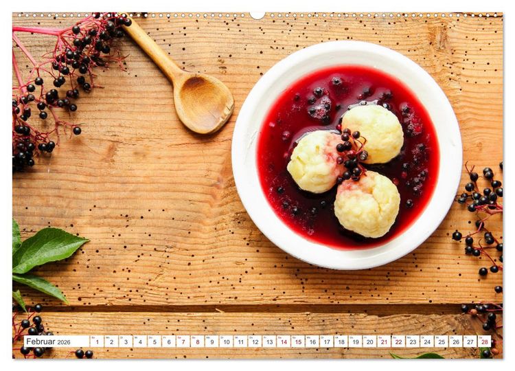Produktbild: K&ouml;stlicher Holunder (Wandkalender 2026 DIN A2 quer), CALVENDO Monatskalender