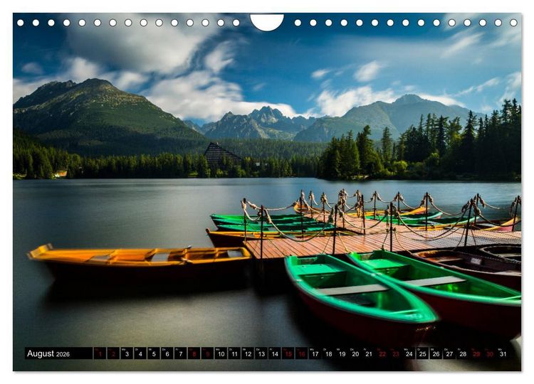 Produktbild: Tatra. Polen und Slowakei (Wandkalender 2026 DIN A4 quer), CALVENDO Monatskalender