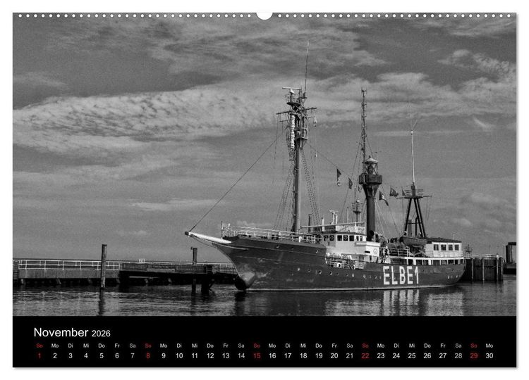 Produktbild: Willkommen in Cuxhaven (Wandkalender 2026 DIN A2 quer), CALVENDO Monatskalender