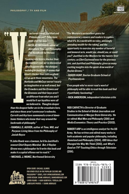 Produktbild: Justified and Philosophy