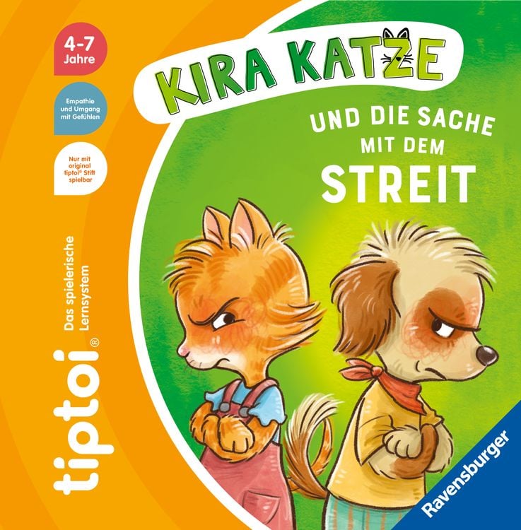 Produktbild: Tiptoi® Bildergeschichten über den Umgang mit Gefühlen - Kira Katze und die Sache mit dem Streit
