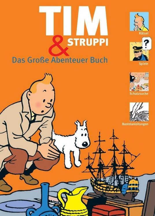 Produktbild: Herg&eacute;: Tim und Struppi - Das Gro&szlig;e Abenteuer Buch