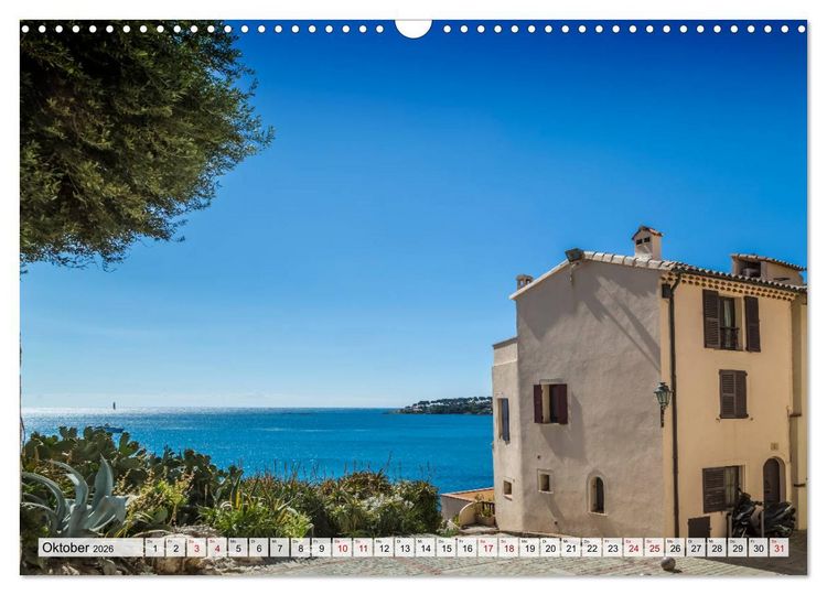 Produktbild: ANTIBES Idyllische Impressionen (Wandkalender 2026 DIN A3 quer), CALVENDO Monatskalender