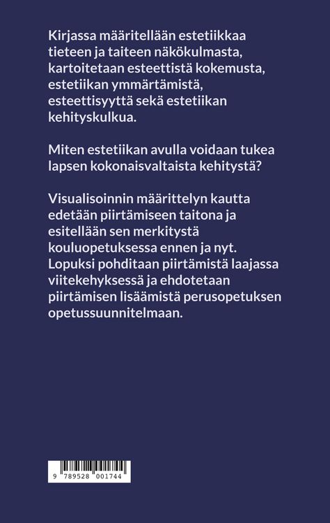 Produktbild: Estetiikan viitekehyksess&auml; visualisoinnista piirt&auml;miseen