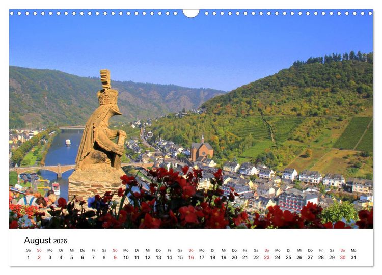 Produktbild: Cochem - Eine Perle an der Mosel (Wandkalender 2026 DIN A3 quer), CALVENDO Monatskalender