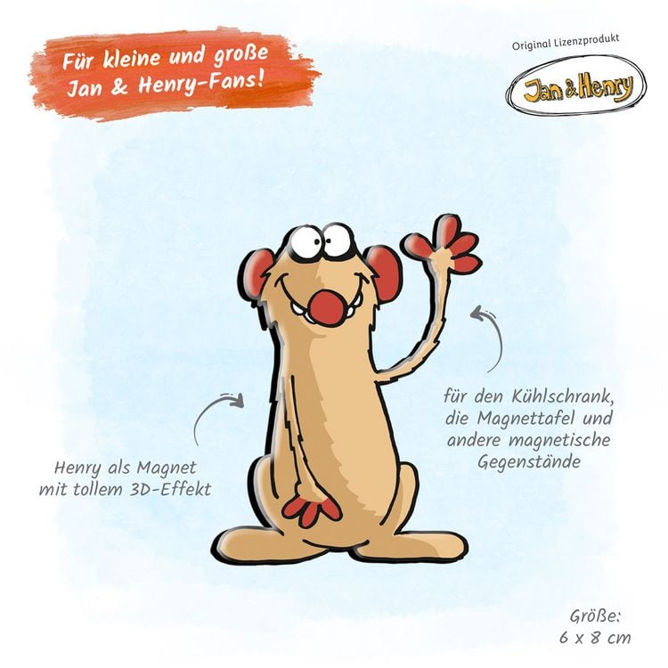 Produktbild: Tr&ouml;tsch Jan und Henry Magnet Henry