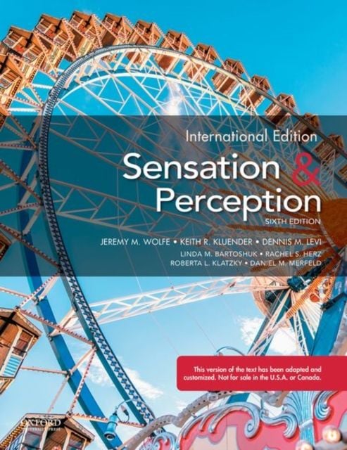 Produktbild: Sensation and Perception