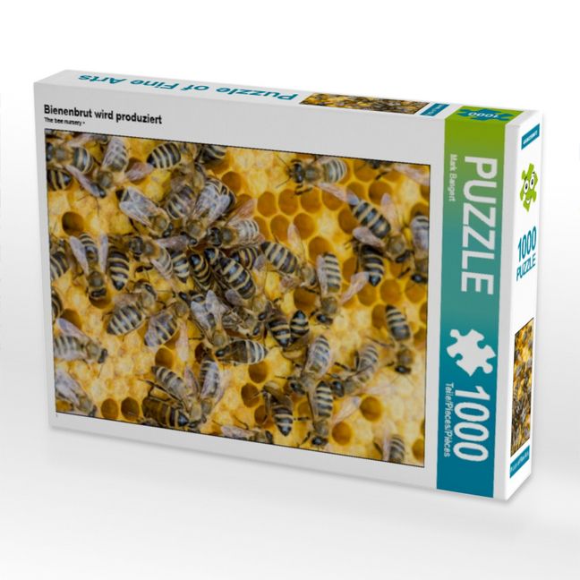 Produktbild: CALVENDO Puzzle Bienenbrut wird produziert | 1000 Teile Lege-Gr&ouml;&szlig;e 64x48cm Foto-Puzzle f&uuml;r gl&uuml;ckliche Stunden