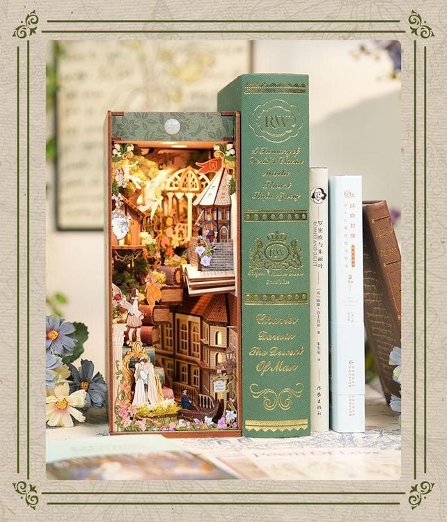 Produktbild: Book Nook DIY B&uuml;cherecke Shakespears Verse