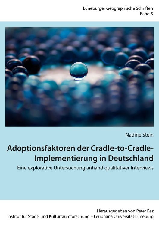 Produktbild: Adoptionsfaktoren der Cradle-to-Cradle-Implementierung in Deutschland